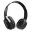 CableWholesale 5002-33100 Bluetooth Wireless Headphone w/ Built-in Microphone and multi-function controls, Black