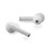 CableWholesale 5002-405WH Bluetooth Wireless Earbuds w/ Charging Case, White