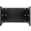 CableWholesale 68BP-2107U Rackmount Patch Panel Hinged Wall Bracket, 7U, 12.5 (H) x 19 (W) x 12 (D) inches