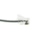 CableWholesale 8101-64202 Telephone Cord (Voice), RJ11, 6P / 4C, Silver Satin, Reverse, 2 foot