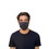 CableWholesale 9307-00401 GN1 Cotton Face Mask with Antimicrobial Finish, Black, 10/Pack