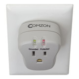 CableWholesale C2009 Comzon® Surge Protector, 1 Outlet, 540 Joules with EMI/RFI filter