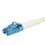 CableWholesale LCLC-01202 Fiber Optic Cable, LC / LC, Singlemode, Duplex, 9/125, 2 meter (6.6 foot)