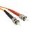 CableWholesale LCST-11101 Fiber Optic Cable, LC / ST, Multimode, Duplex, 62.5/125, 1 meter (3.3 foot)