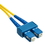 CableWholesale SCSC-01201 Fiber Optic Cable, SC / SC, Singlemode, Duplex, 9/125, 1 meter (3.3 foot)