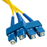 CableWholesale SCSC-01202 Fiber Optic Cable, SC / SC, Singlemode, Duplex, 9/125, 2 meter (6.6 foot)