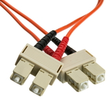 CableWholesale SCSC-11103 Fiber Optic Cable, SC / SC, Multimode, Duplex, 62.5/125, 3 meter (10 foot)