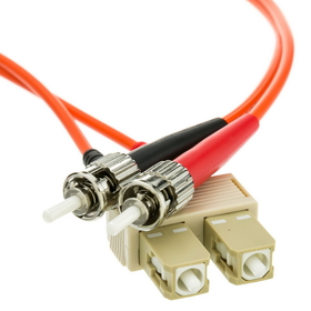 CableWholesale SCST-11103 Fiber Optic Cable, SC / ST, Multimode, Duplex, 62.5/125, 3 meter (10 foot)