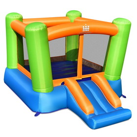 Costway 01694527 Kids Inflatable Bounce House without Blower for Indoor and Outdoor