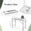 Costway 01925478 Folding Fish Cleaning Table with Sink and Faucet for Dock Picnic