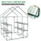 Costway 02631587 8 shelves Mini Walk In Greenhouse Outdoor Gardening Plant Green House