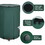 Costway 03572146 100 Gallon Portable Rain Barrel Water Collector Tank with Spigot Filter