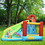 Costway 03615294 6-in-1 Inflatable Bounce House with Climbing Wall and Basketball Hoop without Blower
