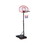 Costway 03682975 Adjustable Basketball Hoop System Stand with Wheels