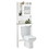 Costway 04192867 Bathroom Space Saver White Over-the-Toilet Cabinet