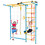 Costway 04635721 7 In 1 Kids Indoor Gym Playground Swedish Wall Ladder-Yellow