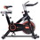 Costway 05692317 Indoor Fixed Aerobic Fitness Exercise Bicycle with Flywheel and LCD Display
