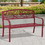 Costway 06519374 Patio Garden Bench Park Yard Outdoor Furniture
