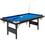 Costway 07381542 6 Feet Foldable Billiard Pool Table with Complete Set of Balls-Blue