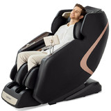Costway 07623159 3D SL-Track Full Body Zero Gravity Massage Chair with Thai Stretch-Black