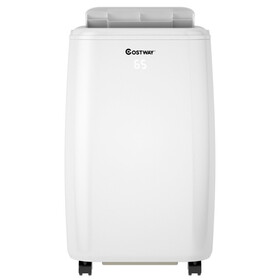 Costway 07658124 10000 BTU Portable Air Conditioner with with 3 Modes and Remote Control