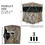 Costway 10324876 3 Person Hunting camouflage Surround View Tent with Slide Mesh Window