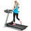 Costway 10867524 Italian Designed Folding Treadmill with Heart Rate Belt and Fatigue Button