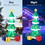 Costway 12356978 6 Feet Tall Blow up Christmas Tree with 3 Gift Boxes