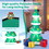 Costway 12356978 6 Feet Tall Blow up Christmas Tree with 3 Gift Boxes