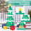 Costway 12356978 6 Feet Tall Blow up Christmas Tree with 3 Gift Boxes