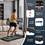 Costway 13294786 2.25 HP Foldable Treadmill with APP Control and LED Display