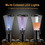 Costway 13765829 3L Draft Beer Tower Dispenser with LED Lights