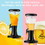 Costway 13765829 3L Draft Beer Tower Dispenser with LED Lights
