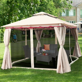 Costway 14230756 10' x 13' Heavy Duty Party Wedding Car Canopy Tent