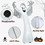 Costway 16480359 12 Feet Halloween Inflatable Spooky Ghost with Blower and LED Lights