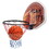 Costway 16729403 Wall Mounted Fan Backboard with Basketball Hoop and 2 Nets