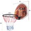 Costway 16729403 Wall Mounted Fan Backboard with Basketball Hoop and 2 Nets