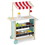 Costway 16748325 Kids Wooden Ice Cream Cart with Chalkboard and Storage