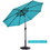 Costway 17643089 30lbs 18 Inches Heavy Duty Outdoor Patio Market Umbrella Base
