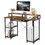 Costway 18049563 47 Inches Computer Desk Writing Study Table with Keyboard Tray and Monitor Stand