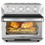 Costway 18347925 21.5 Quart 1800W Air Fryer Toaster Countertop Convection Oven with Recipe
