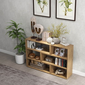 Costway 19805634 Open Shelf Bookcase with 6 Grids