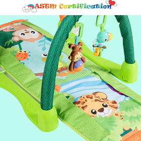 Costway 20587491 4-in-1 Baby Play Activity Center Gym Mat
