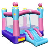Costway 20648739 3-in-1 Princess Theme Inflatable Castle without Blower