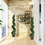 Costway 21459736 2 Pack 4 Feet Artificial Spiral Boxwood Topiary Indoor Outdoor Decor