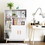 Costway 21568437 Free Standing Pantry Cabinet with 2 Door Cabinet and 5 Shelves