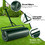 Costway 21963875 39 Inch Wide Push/Tow Lawn Roller-Green