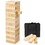 Costway 23481956 54 Pieces Tumbling Timber Toy with Carrying Bag