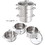 Costway 24918765 11-Quart Stainless Steel Fruit Juicer Steamer
