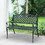 Costway 25173086 40 Inch Outdoor Aluminum Antique Garden Patio Bench